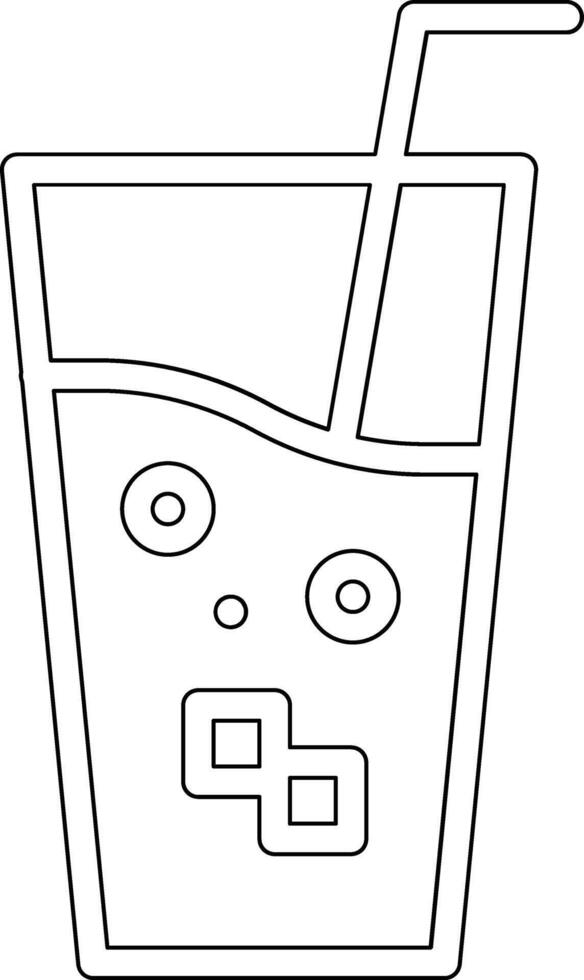 Cold Drink Vector Icon