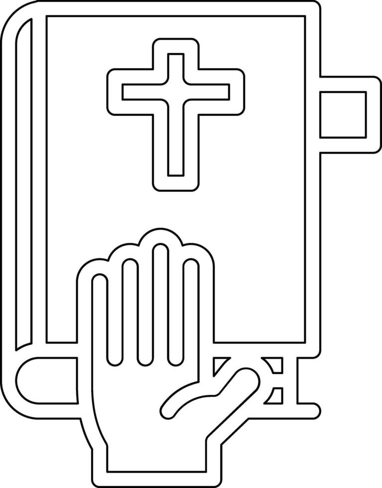 Oath Vector Icon