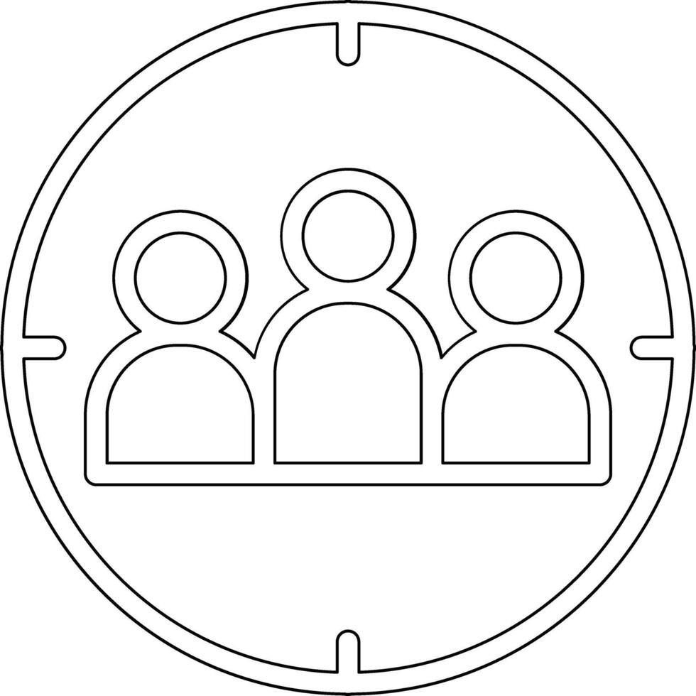 Target Audience Vector Icon