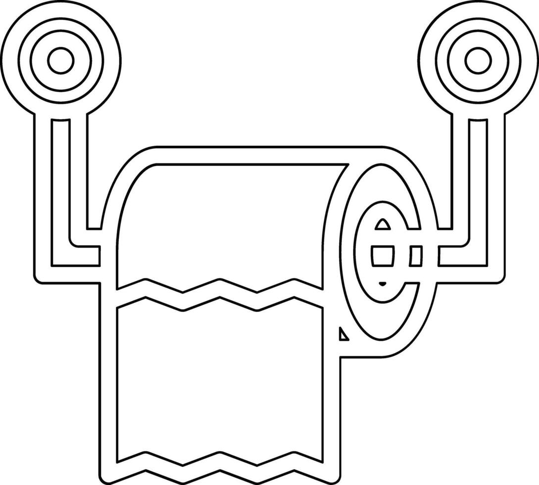 Toilet Paper Vector Icon