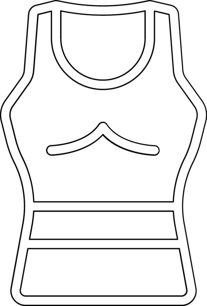 Tank Top Vector Icon