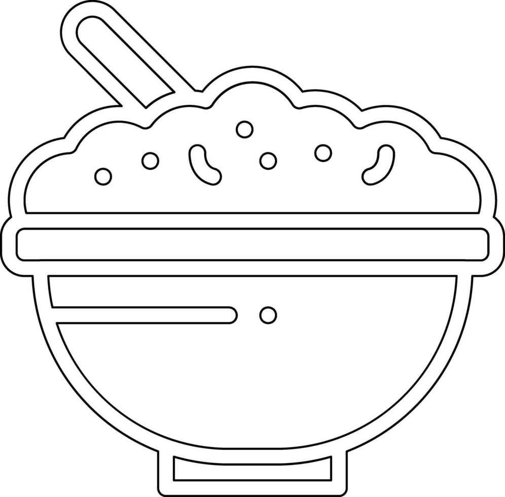 Cereal Bowl Vector Icon