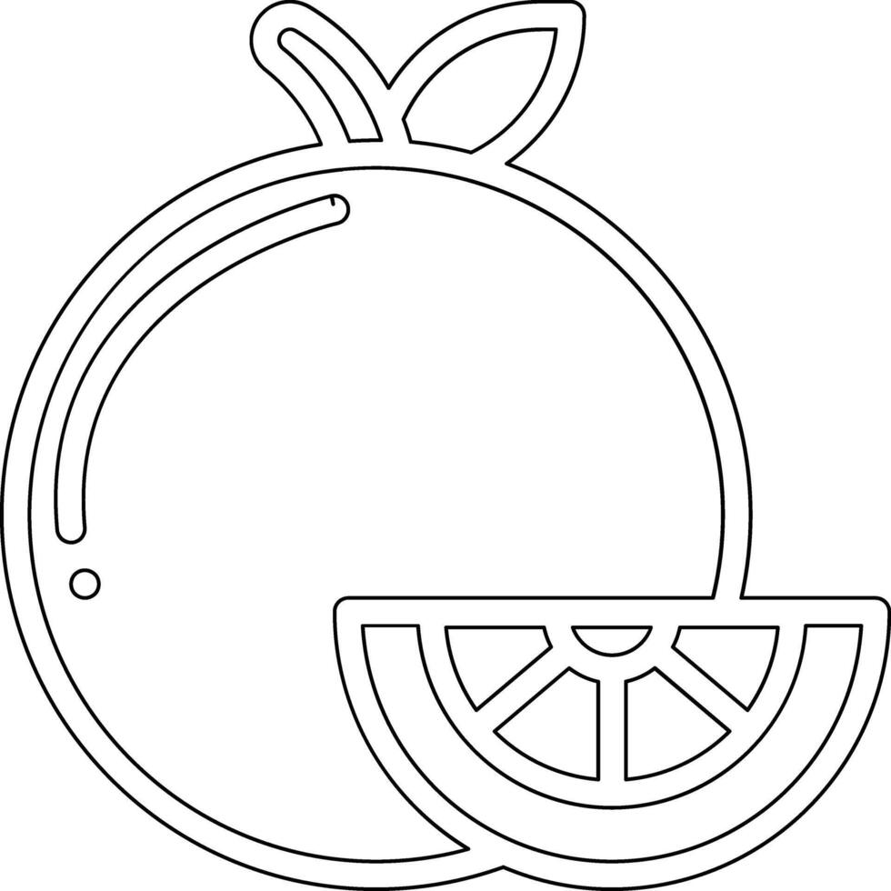 Orange Vector Icon
