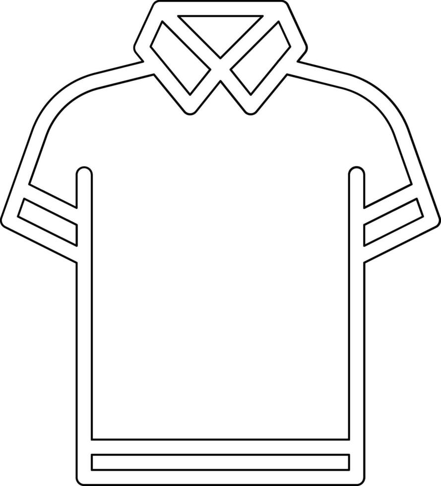 Polo Shirt Vector Icon