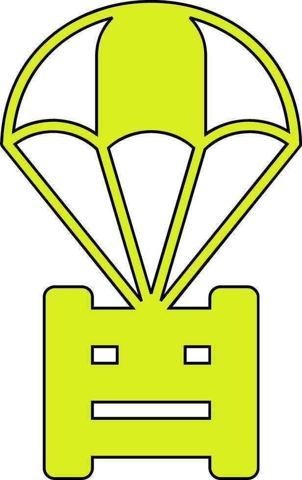 Parachute Vector Icon