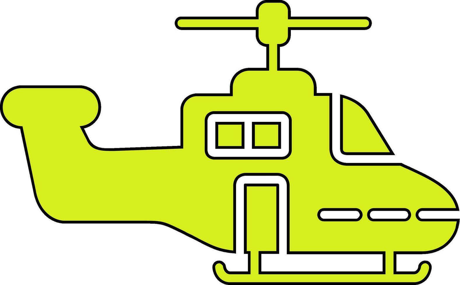 Heliciopter Vector Icon