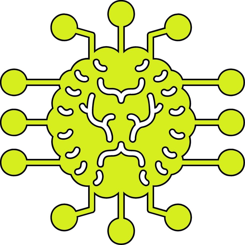 Artificial Intelligence Vector Icon