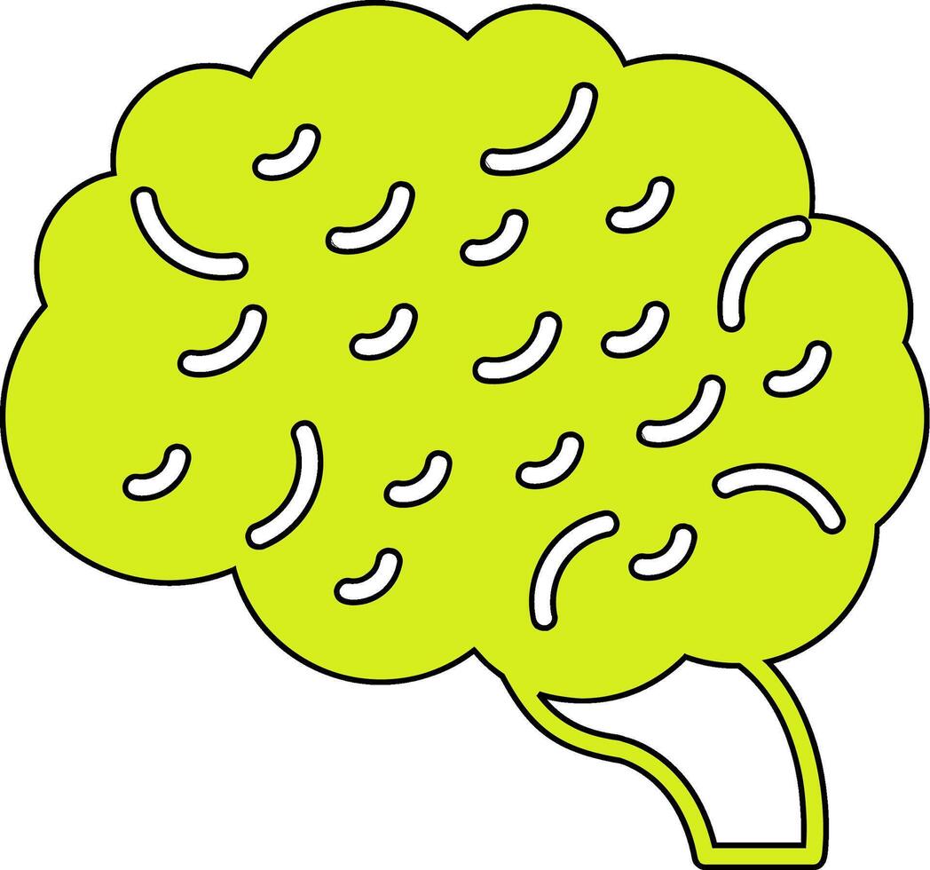 Human Brain Vector Icon