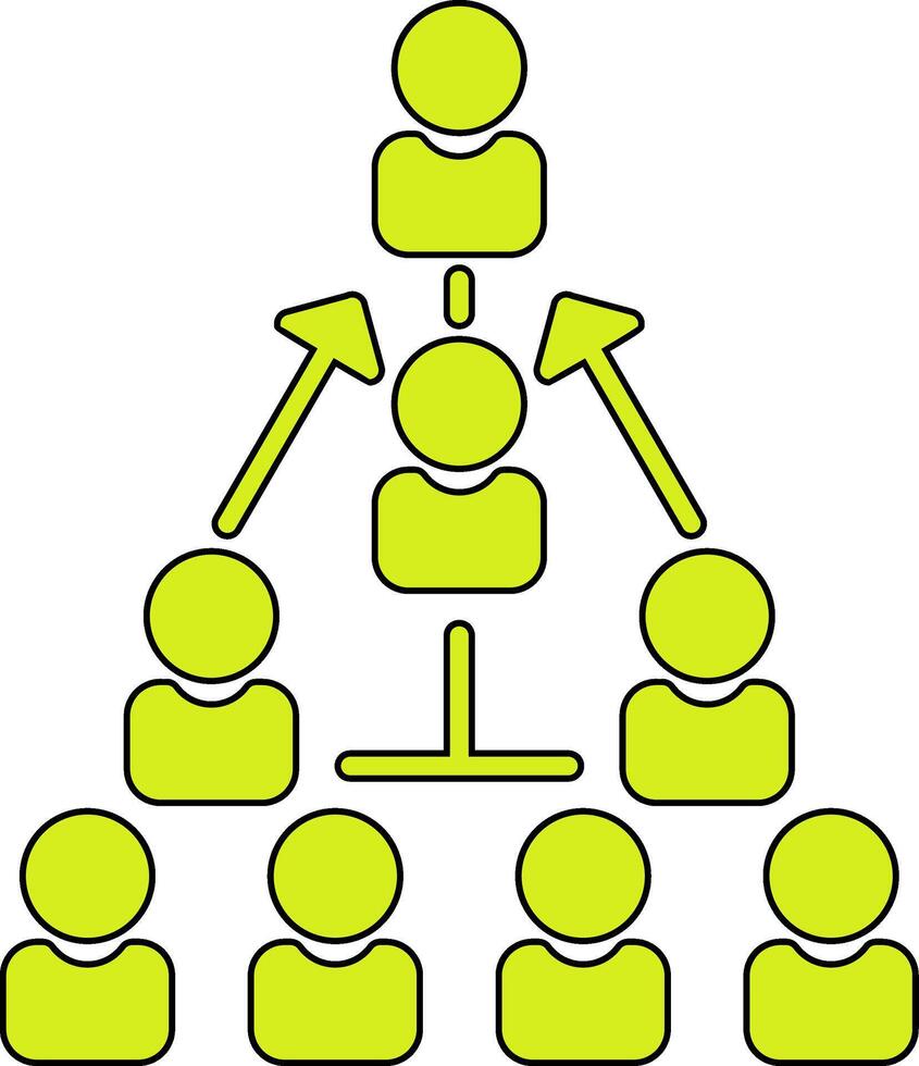 Hierarchy Vector Icon
