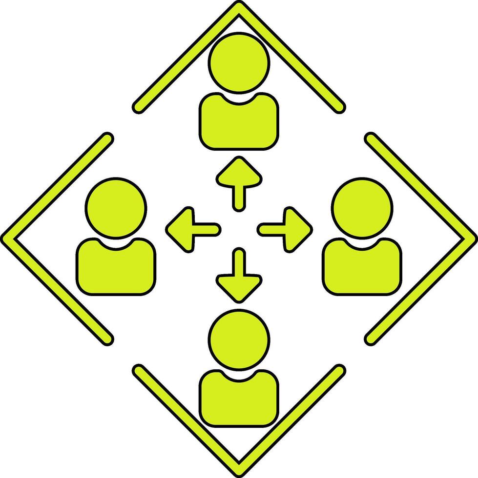 Hierarchy Vector Icon