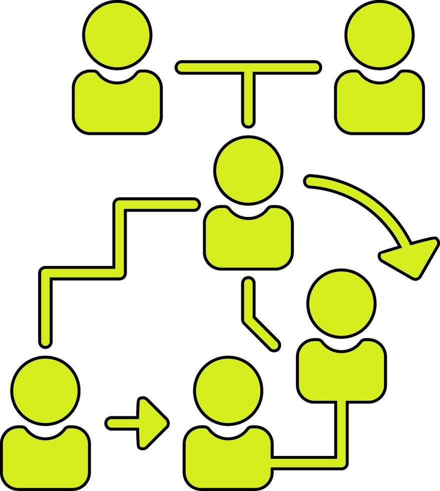 Hierarchy Vector Icon