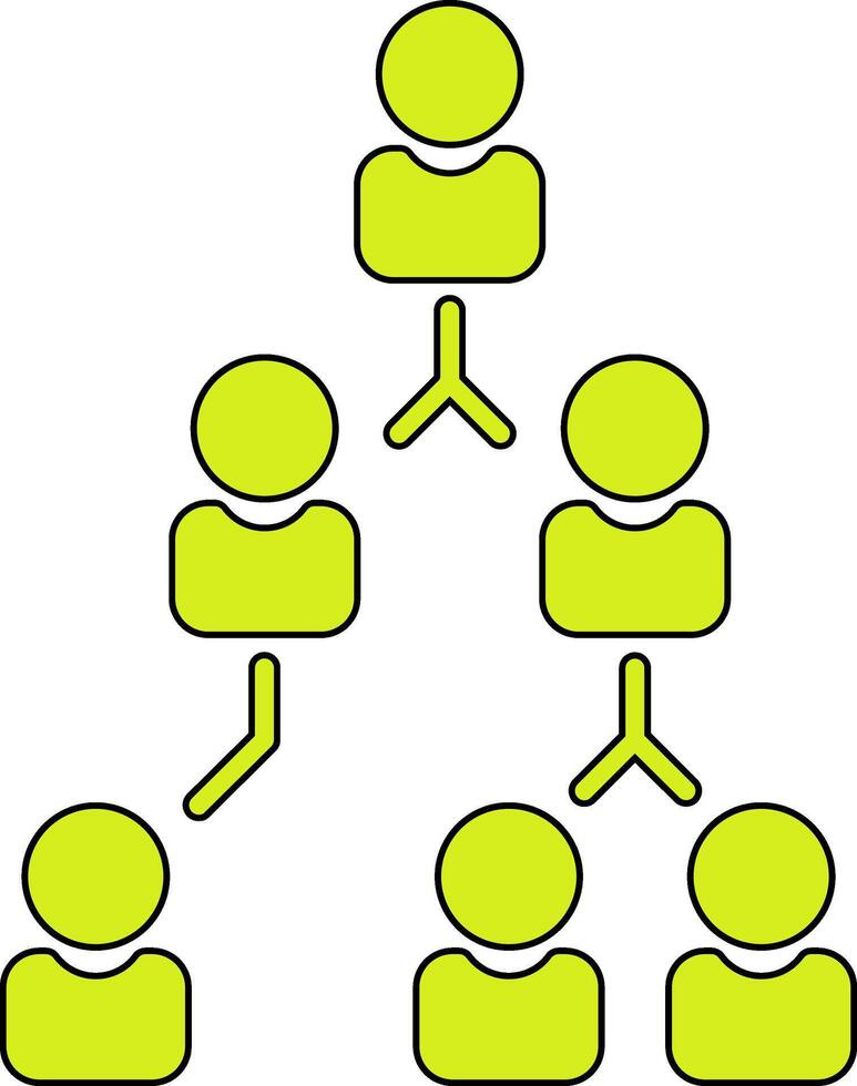 Hierarchy Vector Icon