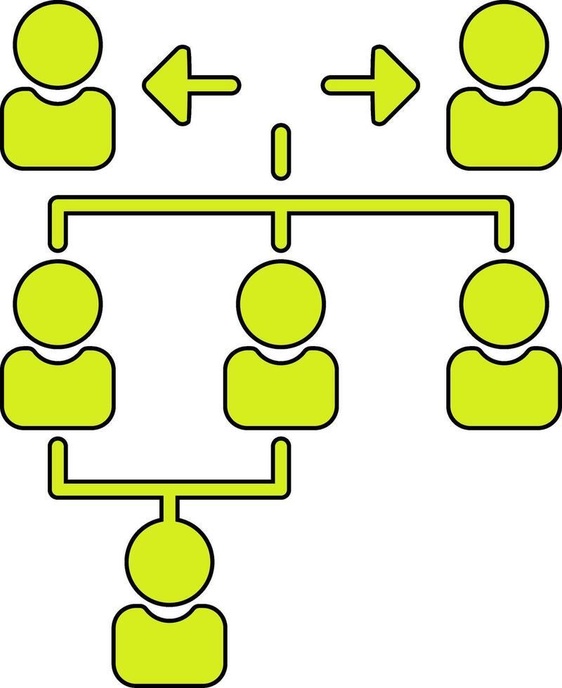 Hierarchy Vector Icon