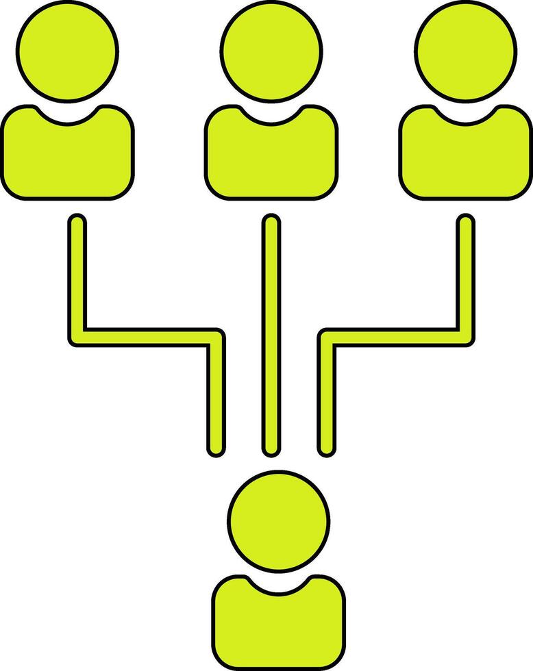 Hierarchy Vector Icon