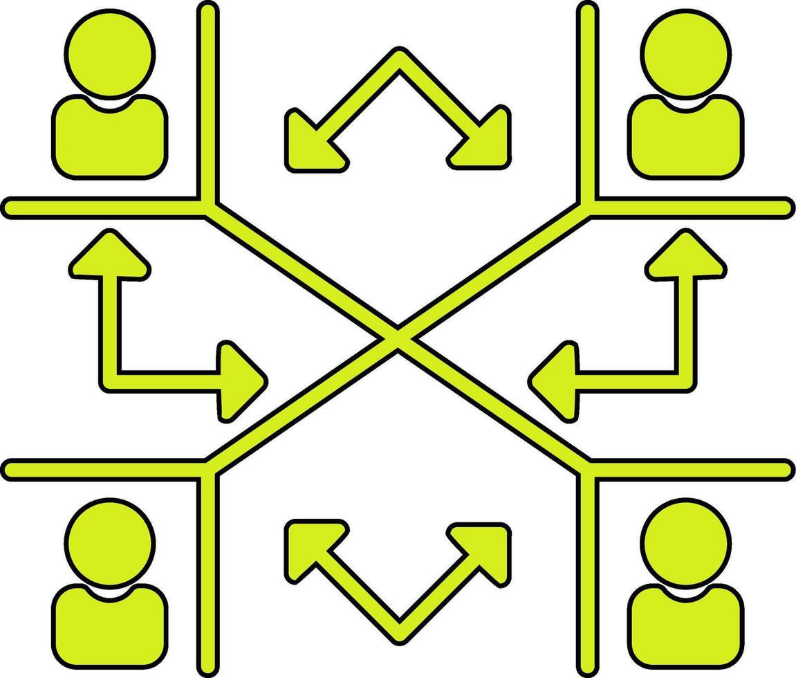 Hierarchy Vector Icon