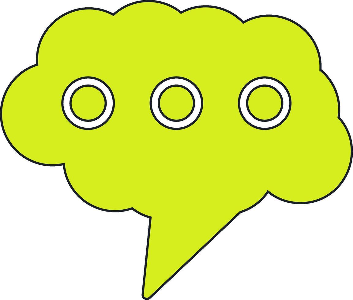 Bubble Chat Vector Icon