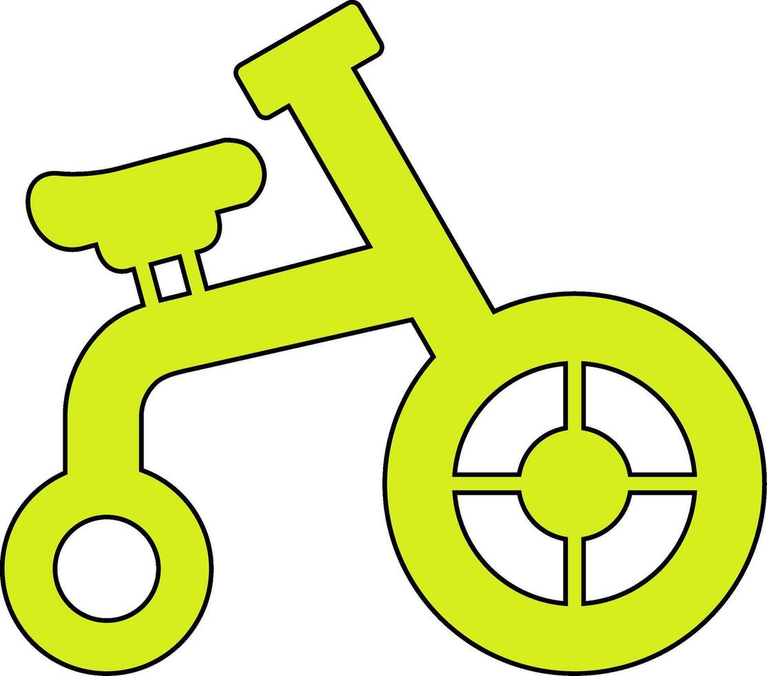 Acrobatic Bike Vector Icon