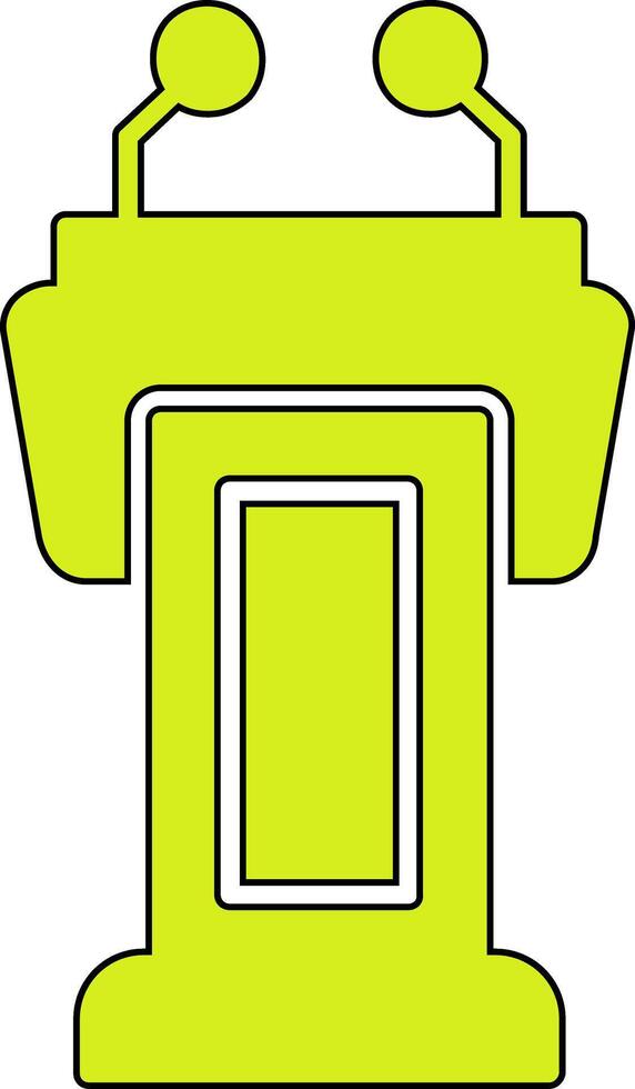 Podium Vector Icon