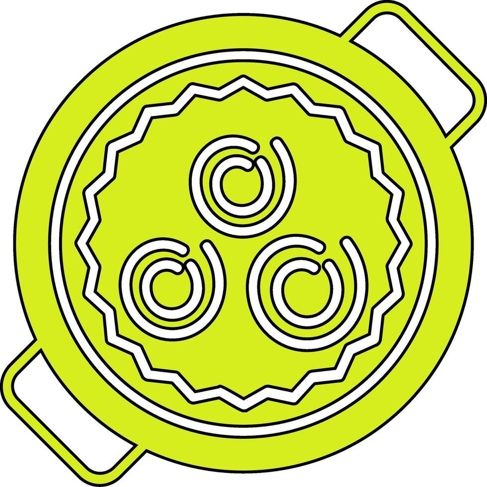 escarpado khurma vector icono