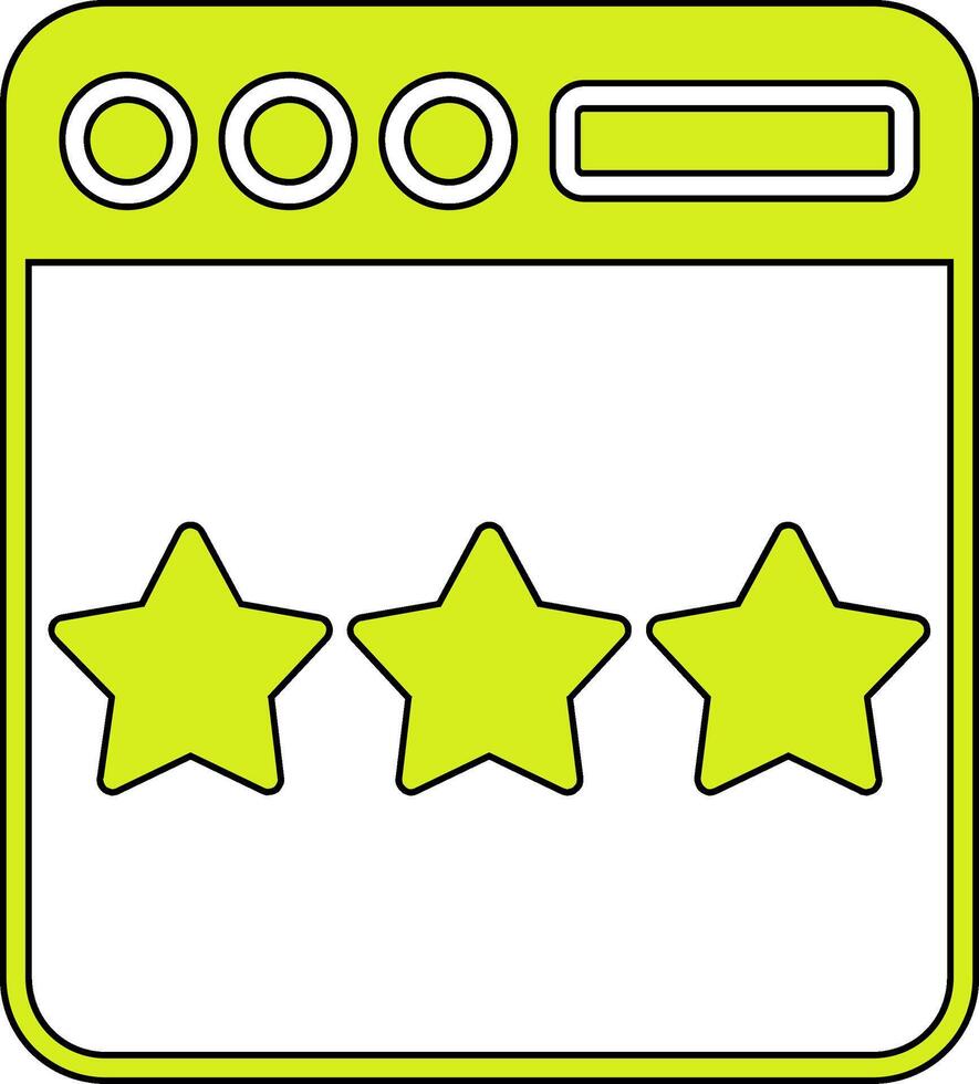 Rate Vector Icon
