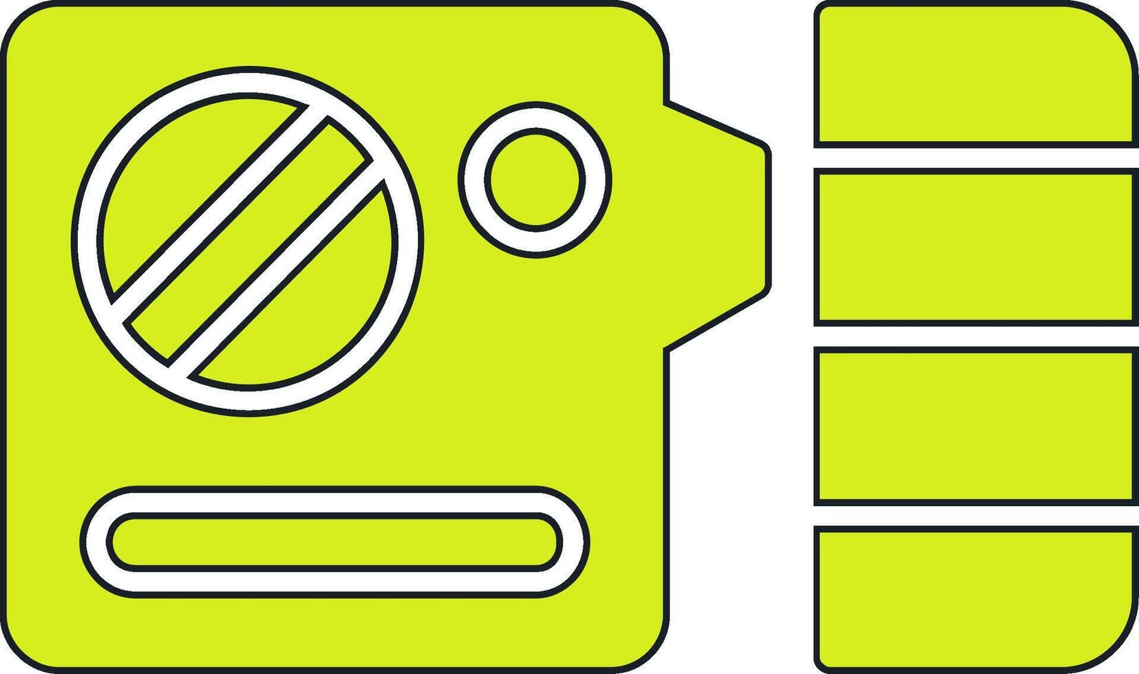 Door lock Vector Icon