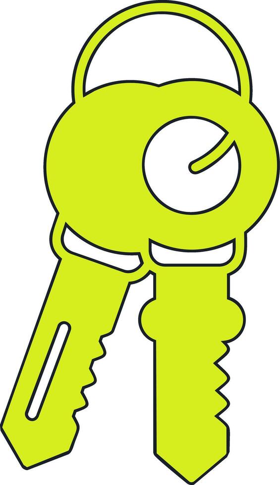 Keys Vector Icon