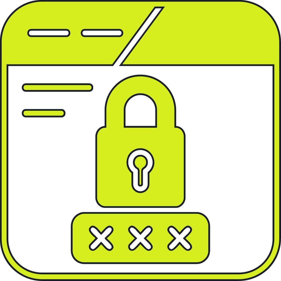 Password Vector Icon