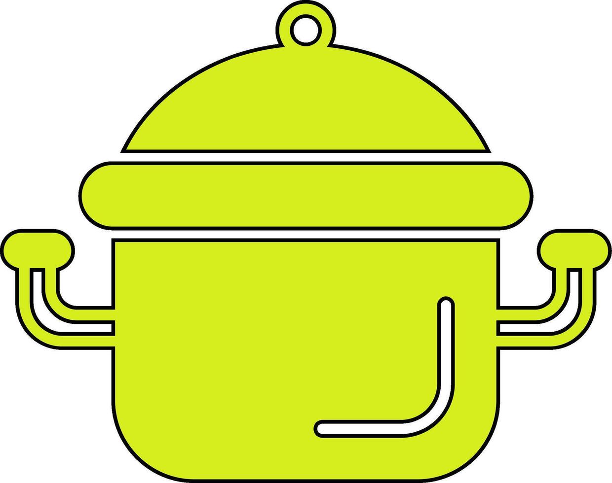 Cooking Pot Vector Icon