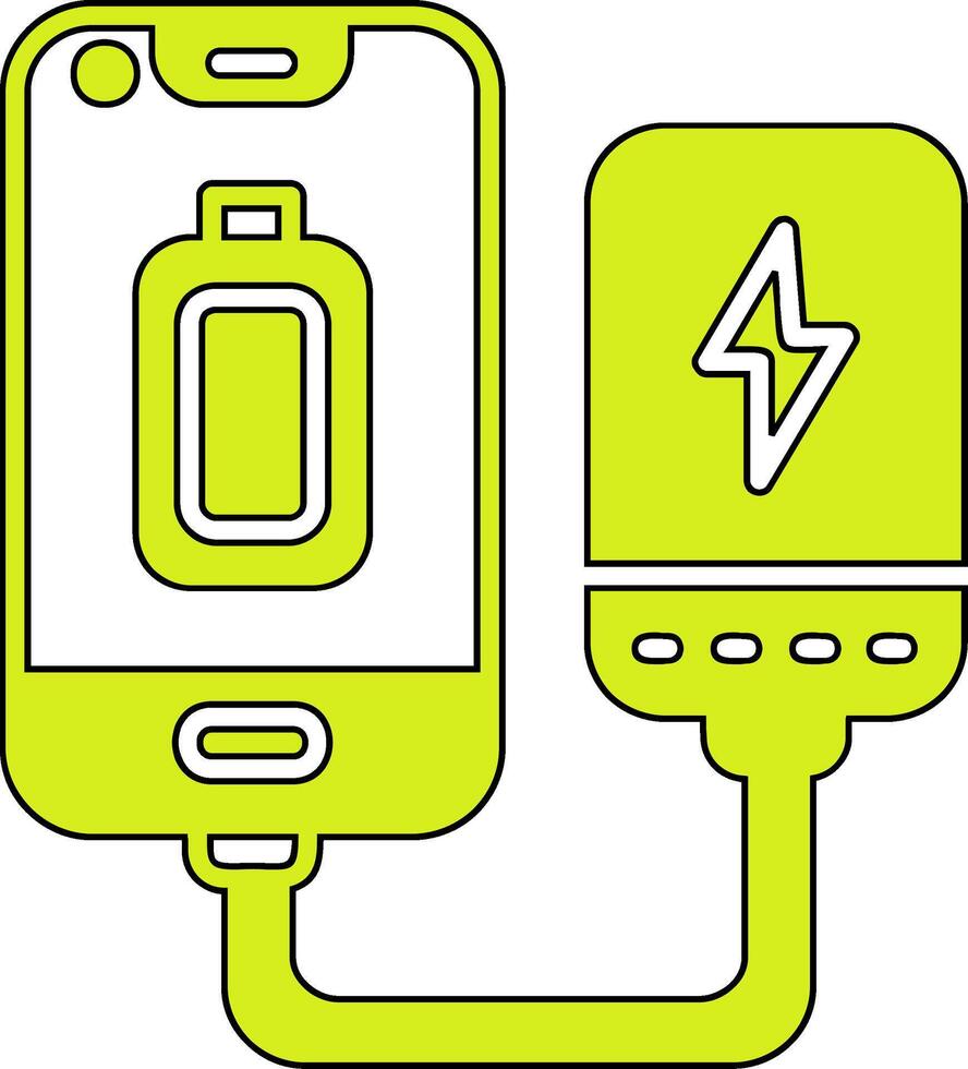 Portable Battery Vector Icon