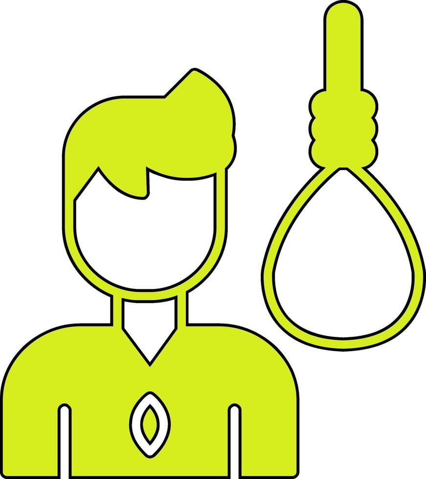 Suicide Vector Icon