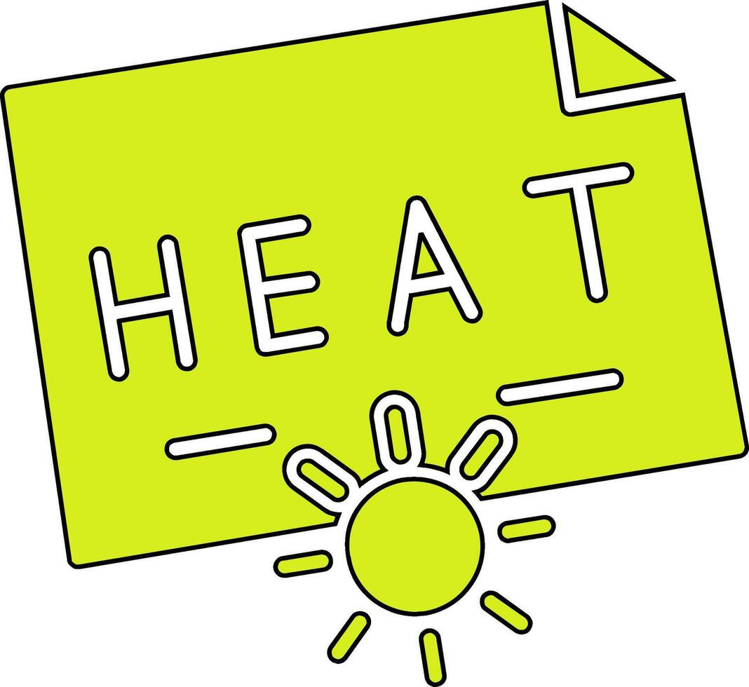 Heat Vector Icon