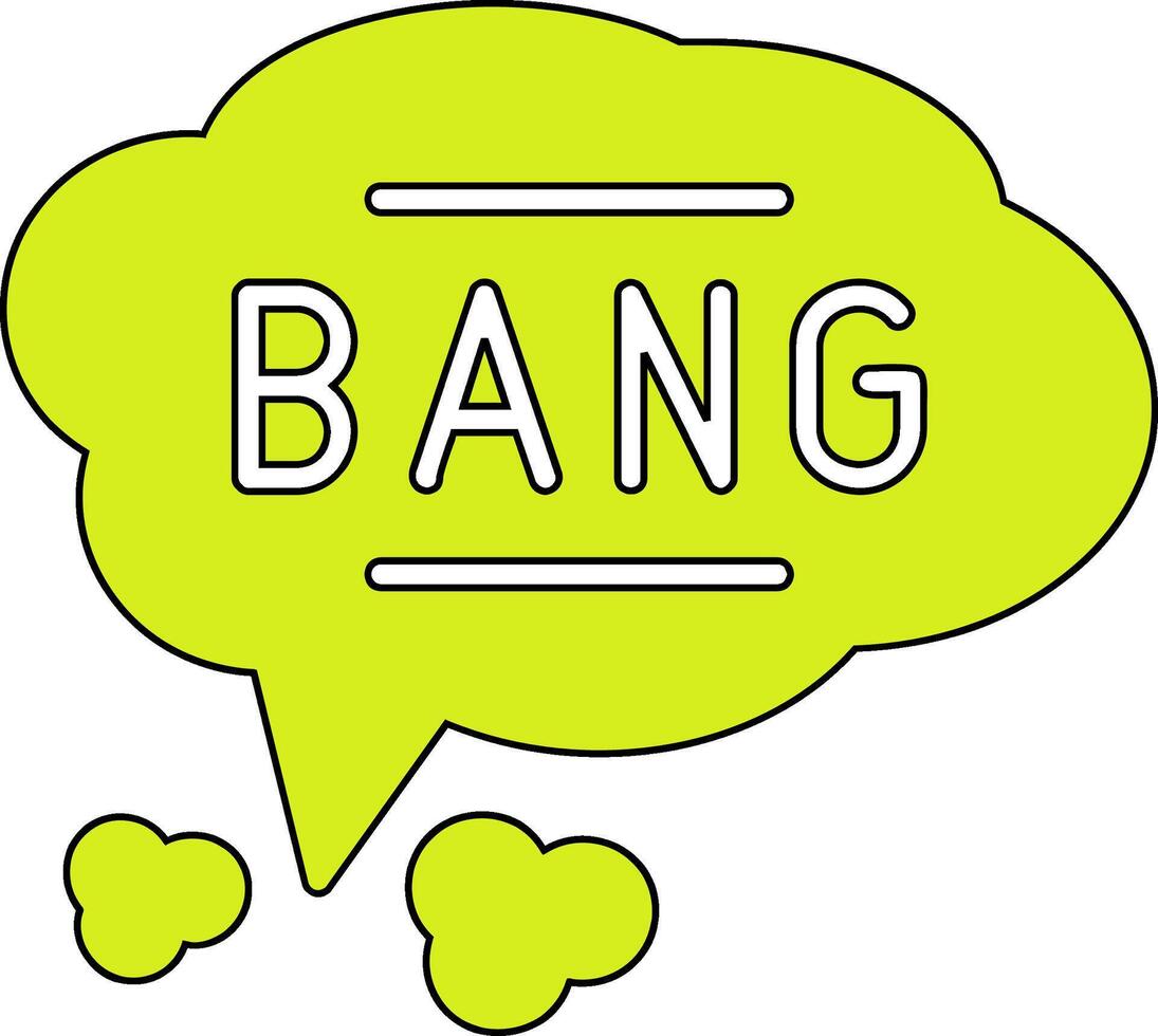 Bang Vector Icon