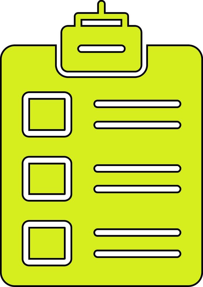 Check List Vector Icon