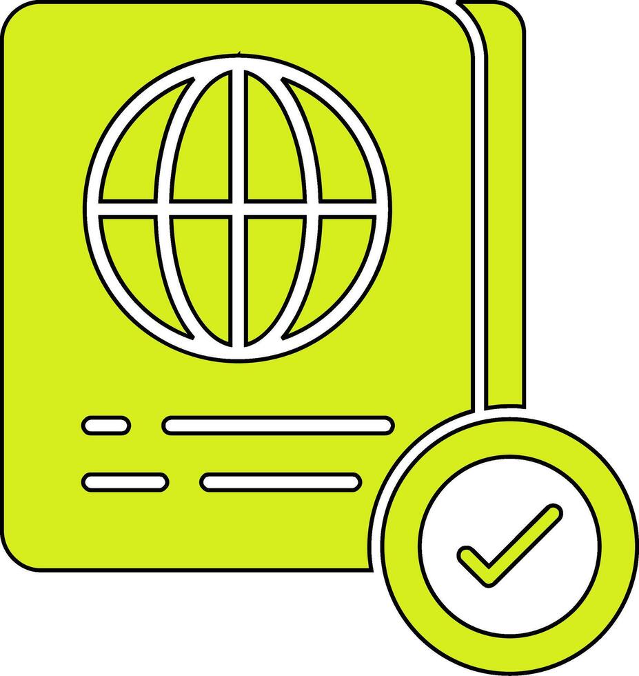 Passport Vector Icon