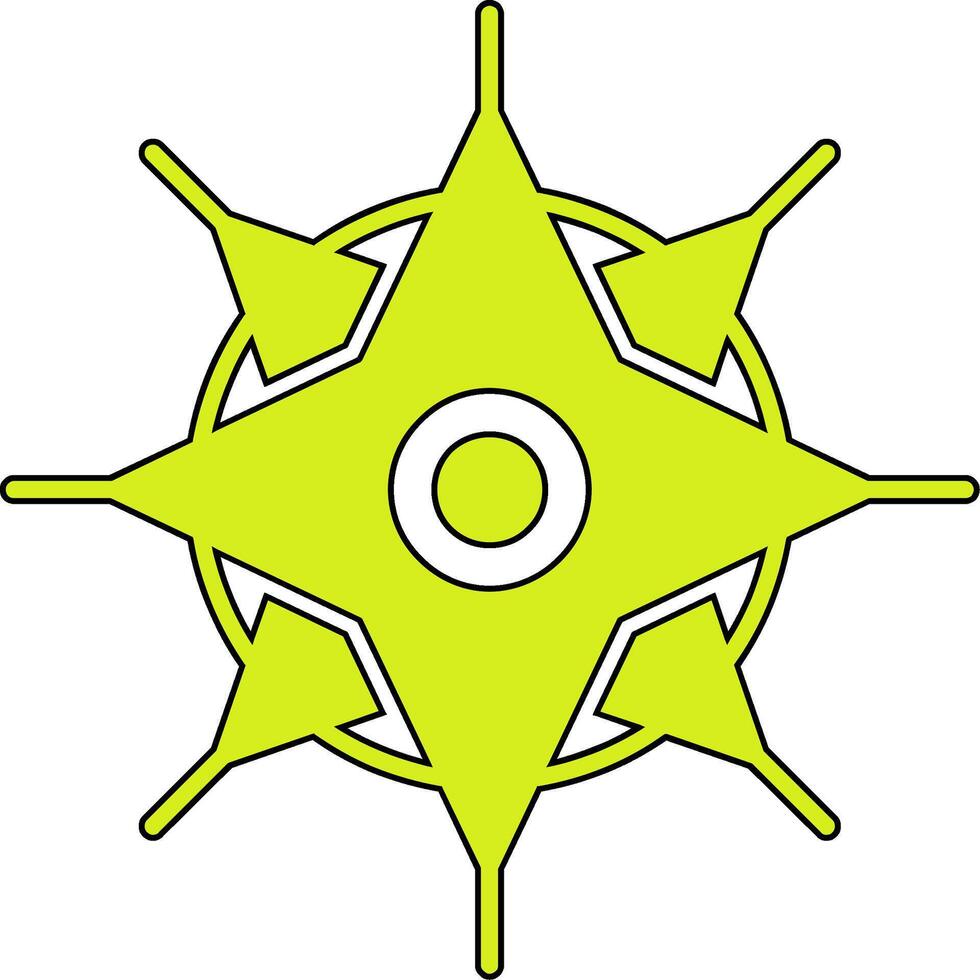 Compass Vector Icon