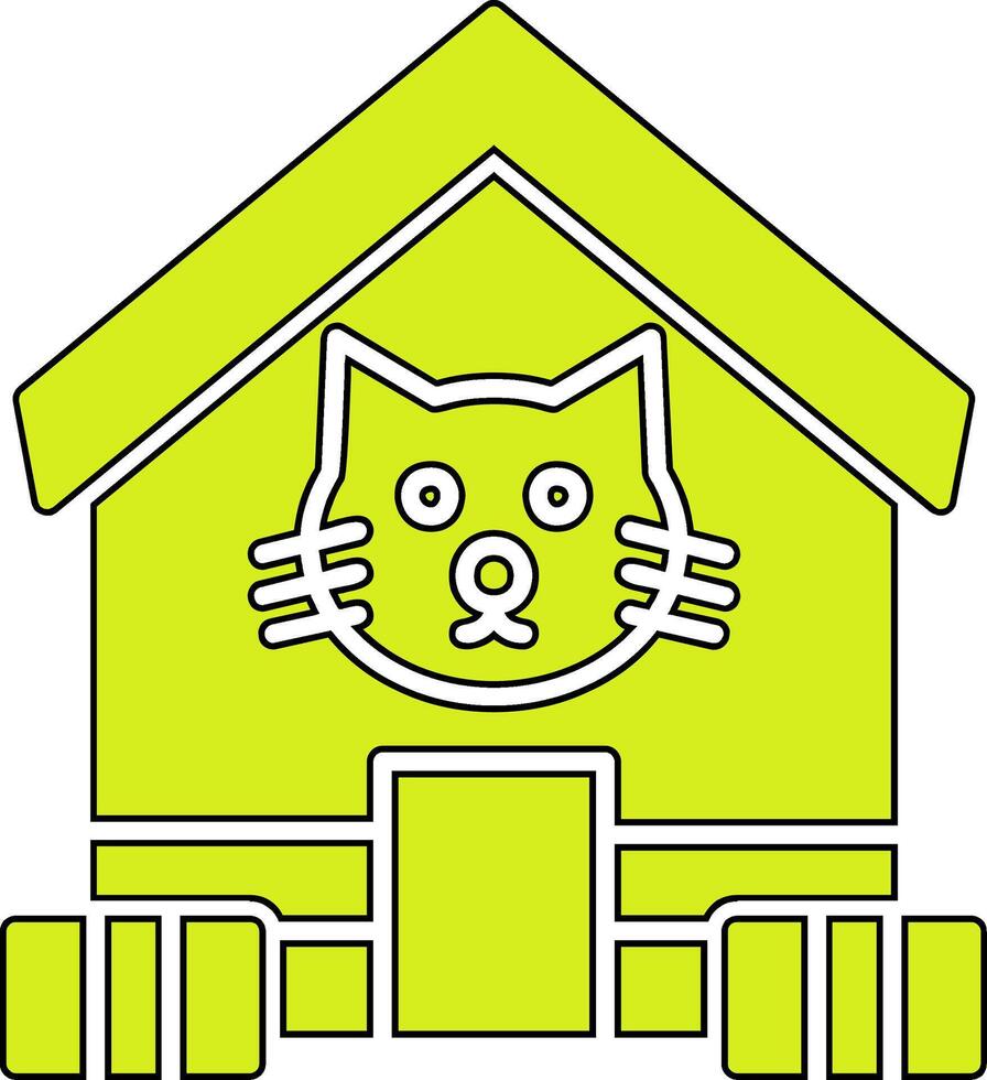 Pet House Vector Icon