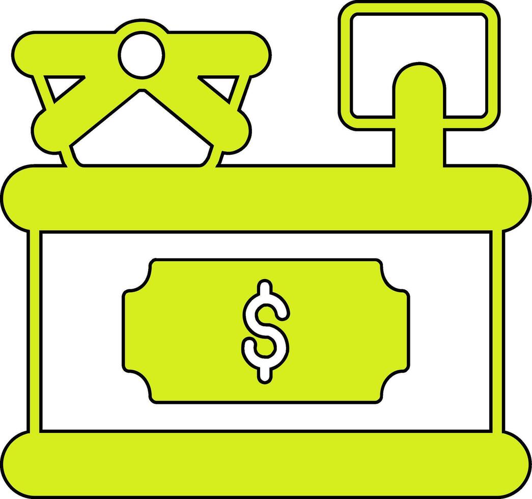 Cashier Vector Icon