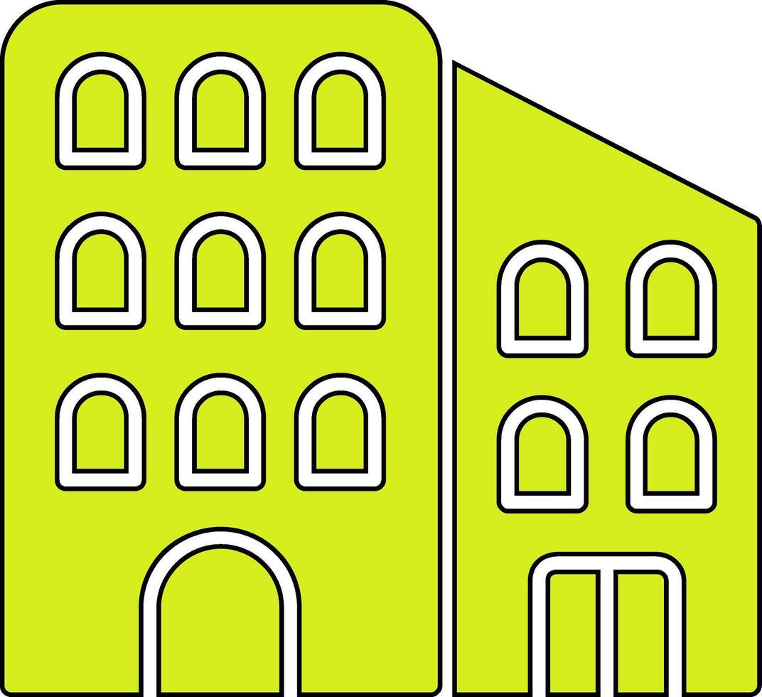 icono de vector de edificio