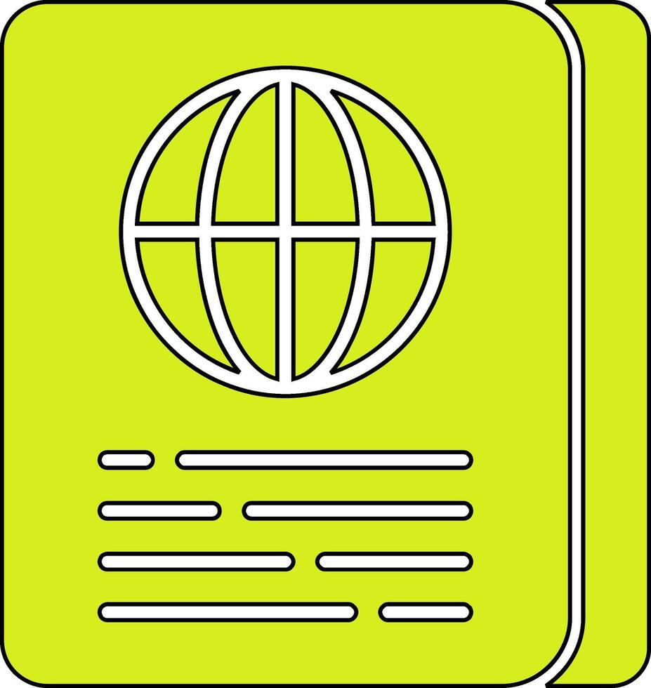 Passport Vector Icon