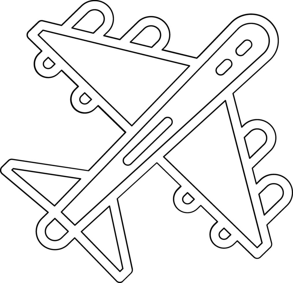 Airplane Vector Icon