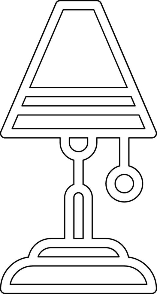 Floor Lamp Vector Icon