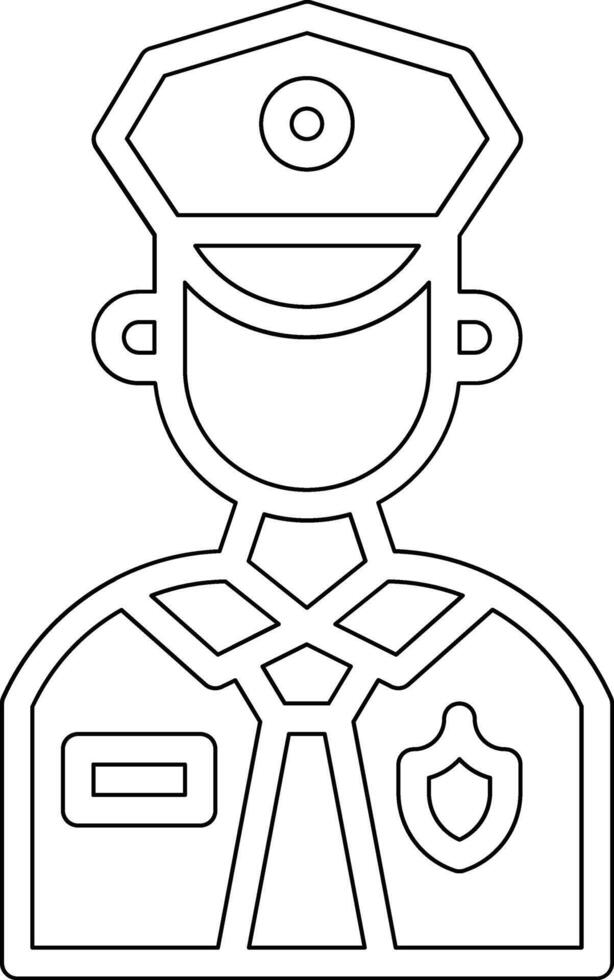 Cop Vector Icon