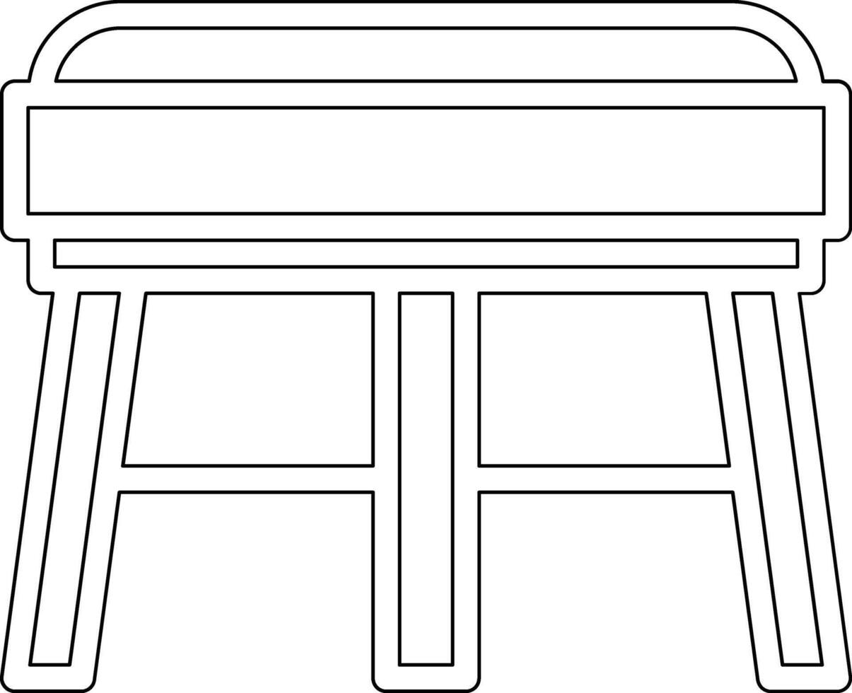 Stool Vector Icon