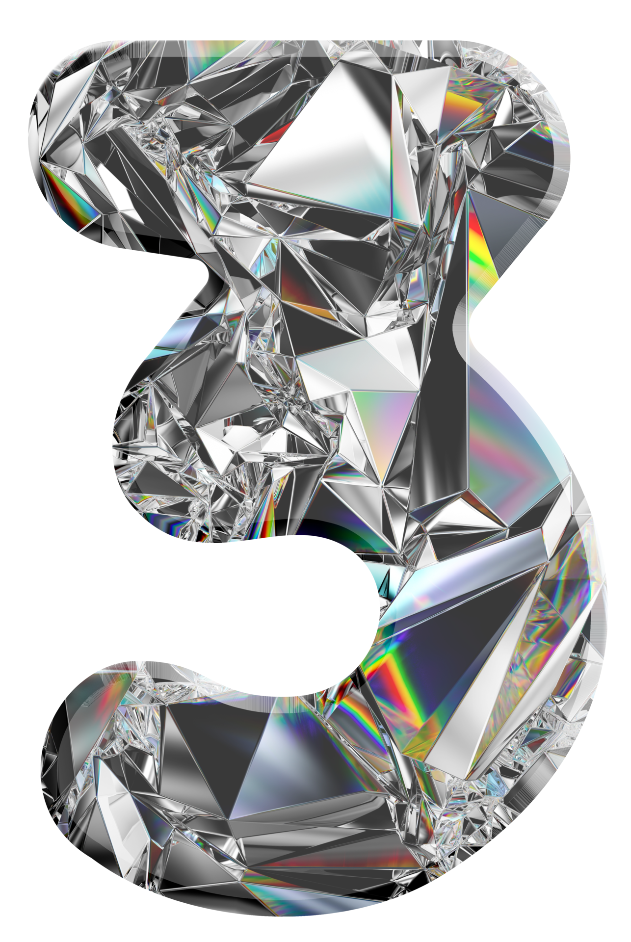 Holographic diamond numbers 37304066 PNG
