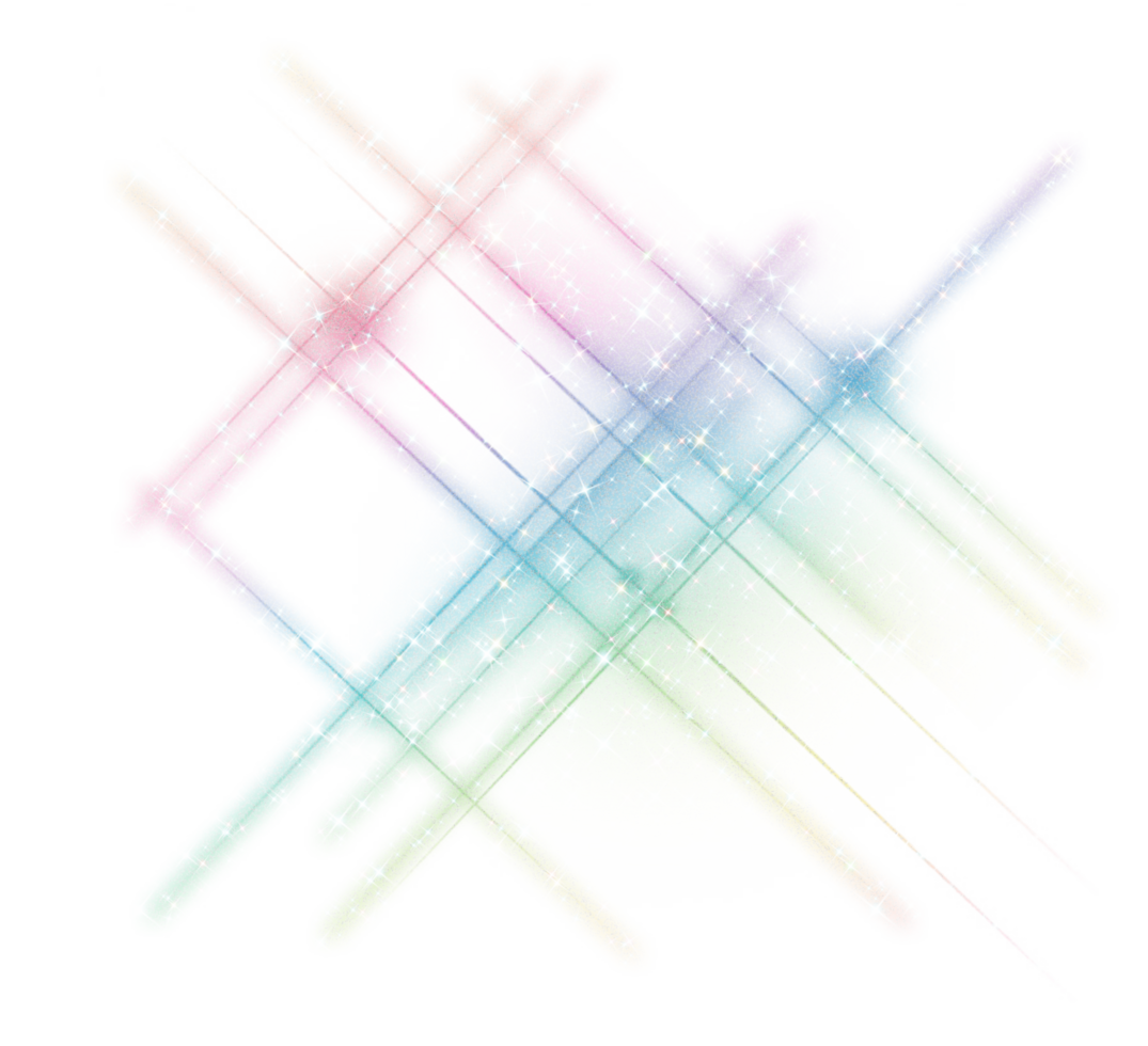 Holographic glitter sparks png