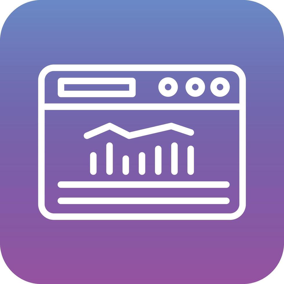 Website Traffic Vector Icon