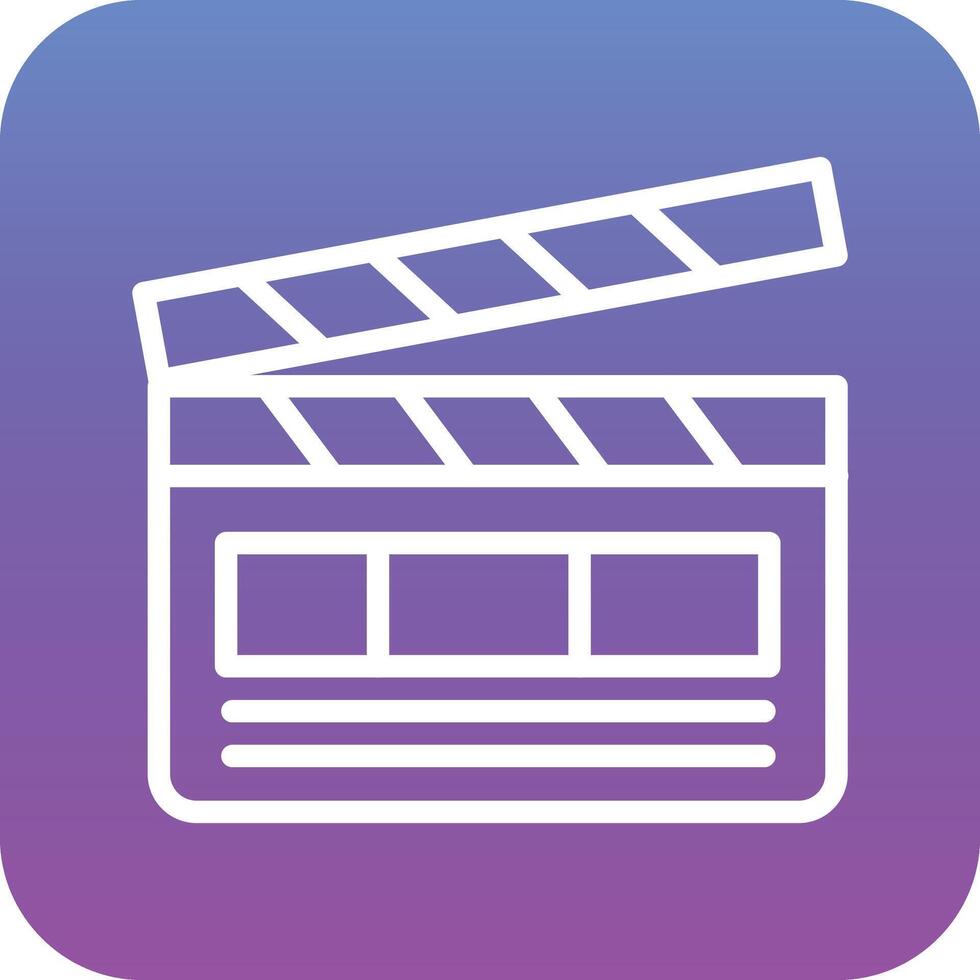 Clapperboard Vector Icon