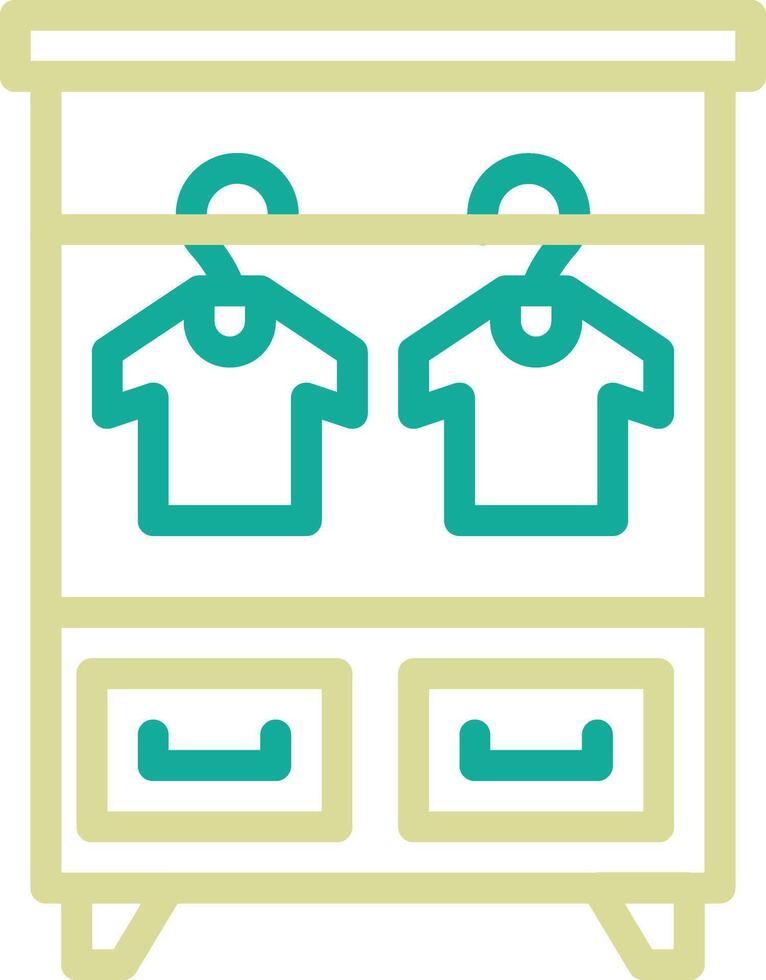 Clothes Rack Vector Icon