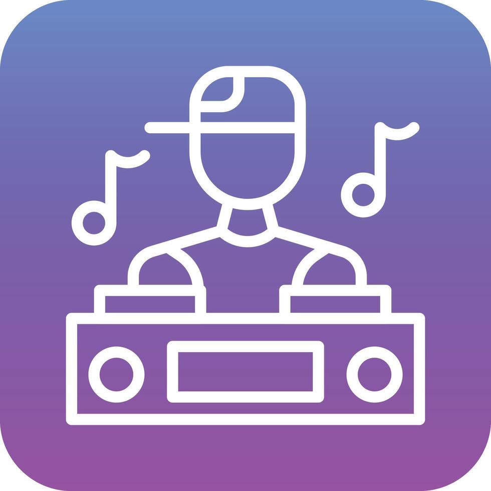 DJ Vector Icon