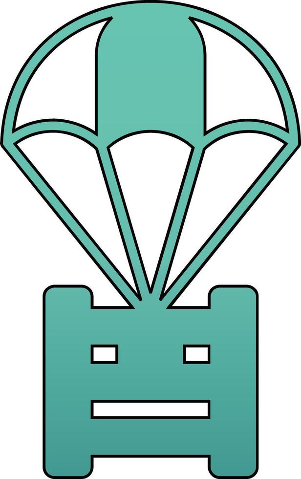 Parachute Vector Icon